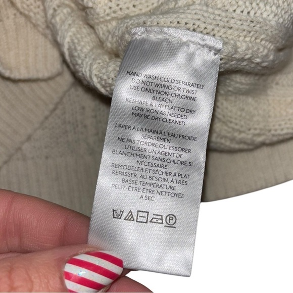 Maeve Anthropologie Linen Knit Polo Women’s XSP Preppy Quiet Luxury Sweater - Picture 8 of 13